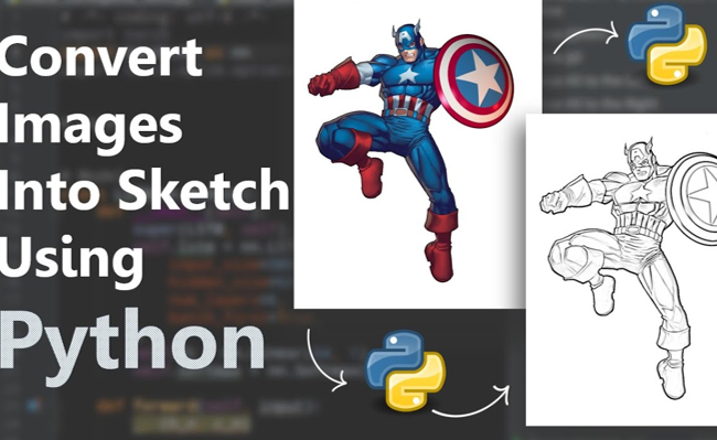 change image to sketch